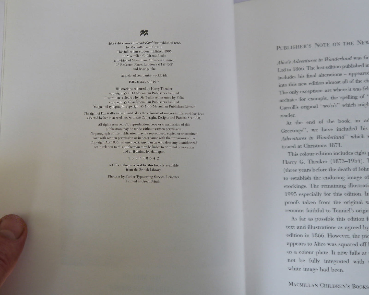 Alice's Adventures in Wonderland - Luke Honey | Antiques, Chess, Backgammon & Games