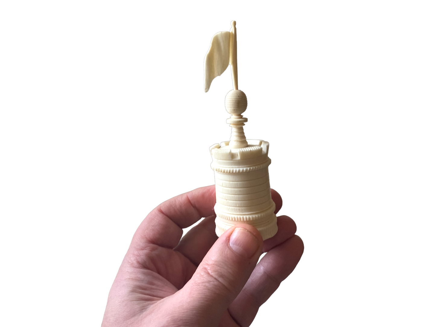 Barleycorn Bone Chess Set, 19th Century - Luke Honey | Antiques, Chess, Backgammon & Games