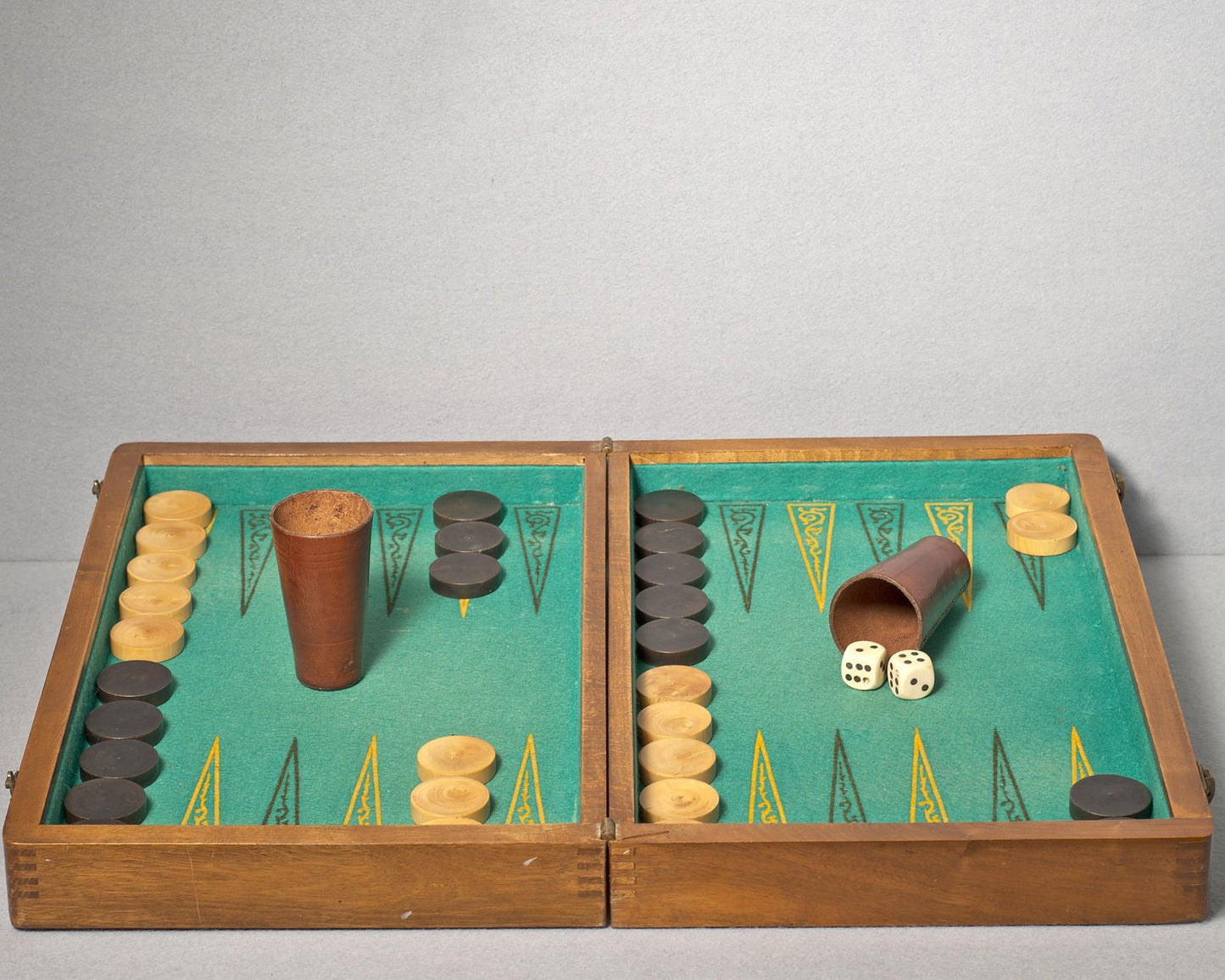 A French Tric-Trac Board/Box, circa 1920 - Luke Honey | Antiques, Chess, Backgammon & Games