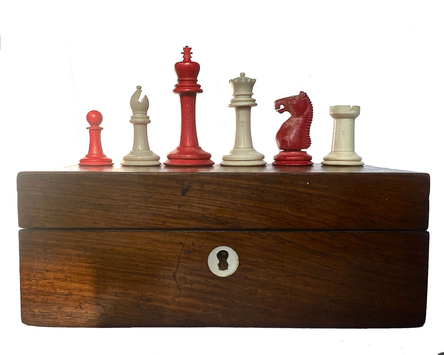 Canton Bone Staunton Chess Set, circa 1870 - Luke Honey | Antiques, Chess, Backgammon & Games