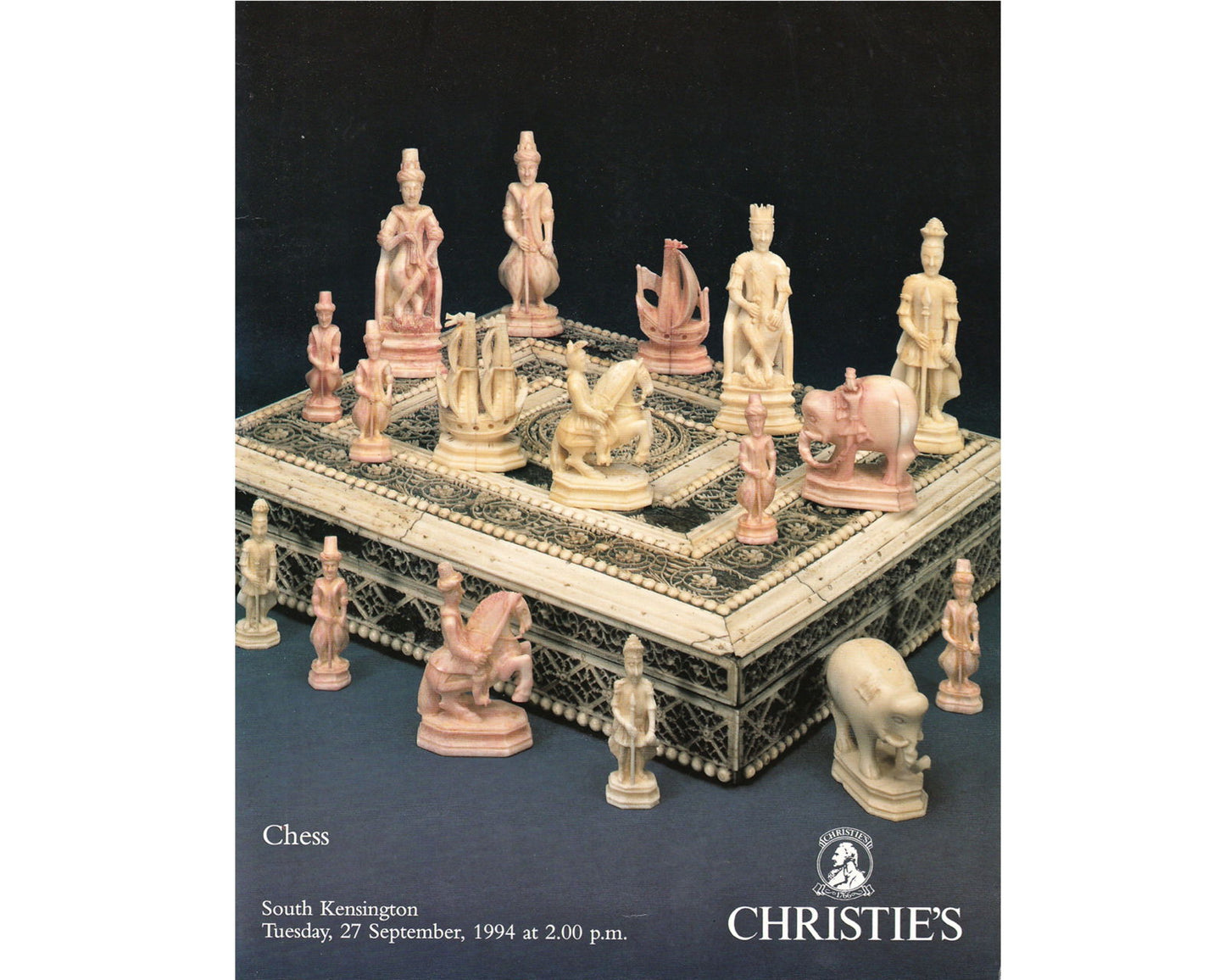 Christie's Chess Auction Catalogue, 1994 - Luke Honey | Antiques, Chess, Backgammon & Games