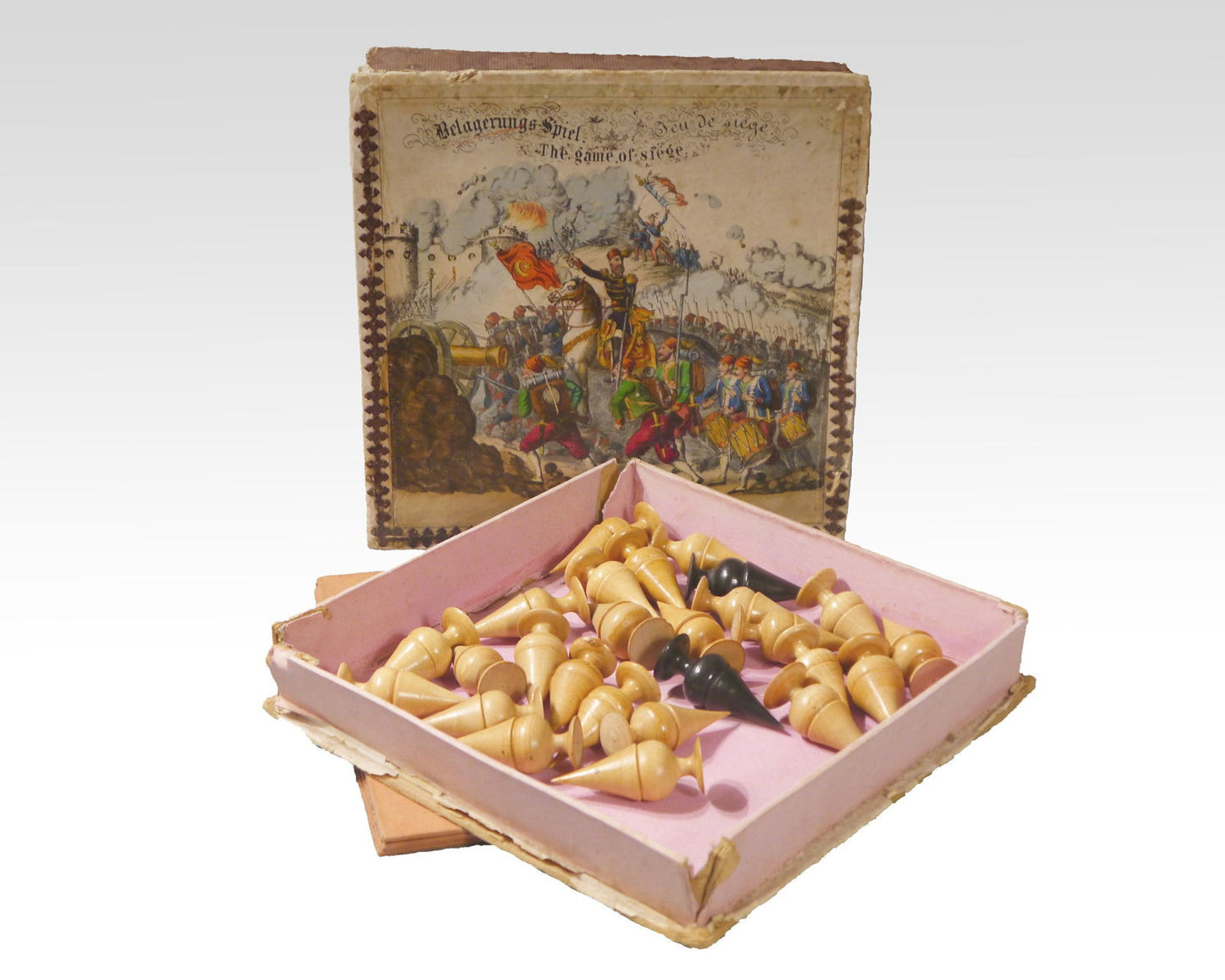 Crimean War “Belagerungs-Spiel" Game - Luke Honey | Antiques, Chess, Backgammon & Games