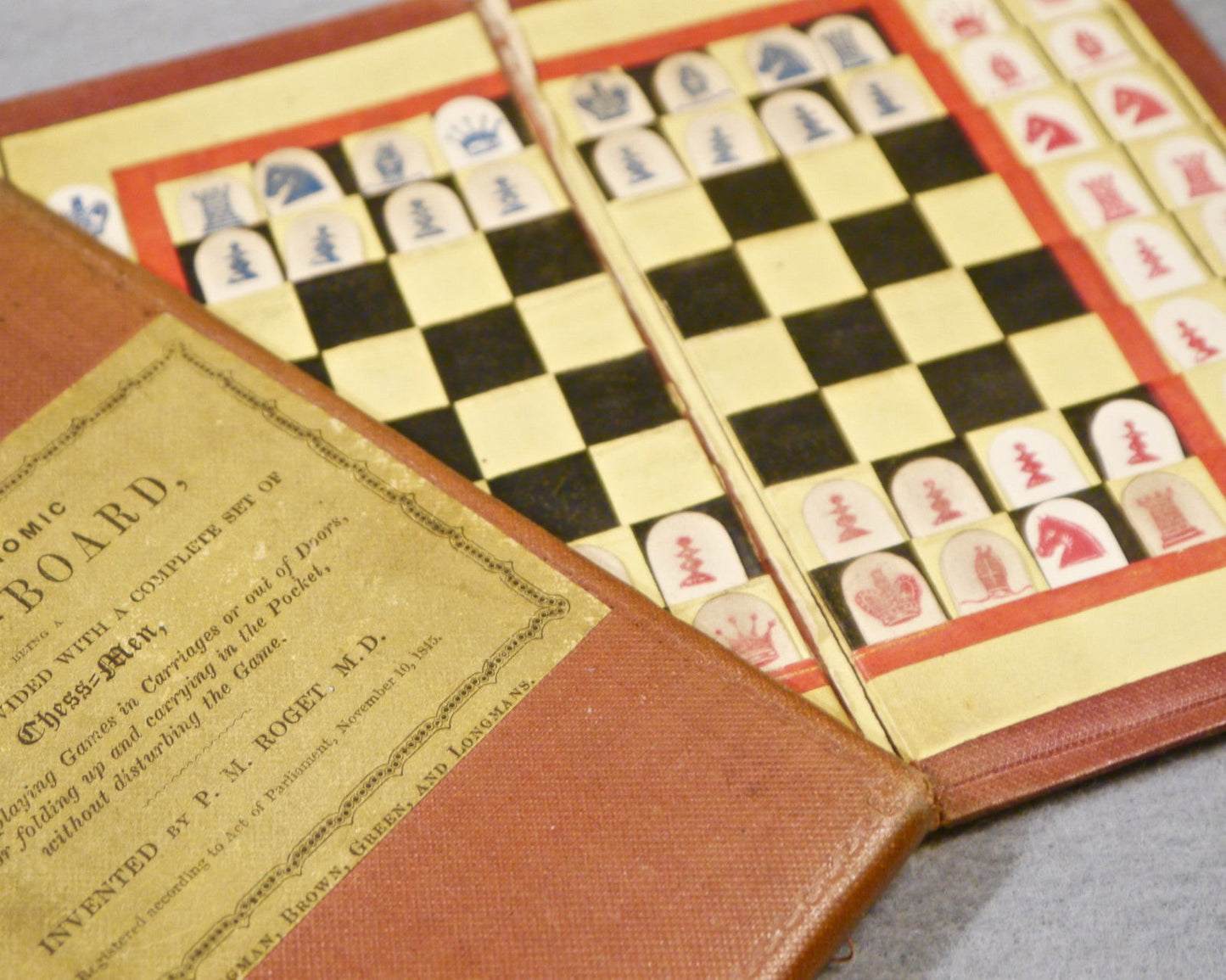 Dr Roget’s Economic Chess-Board, 1847-50 - Luke Honey | Antiques, Chess, Backgammon & Games