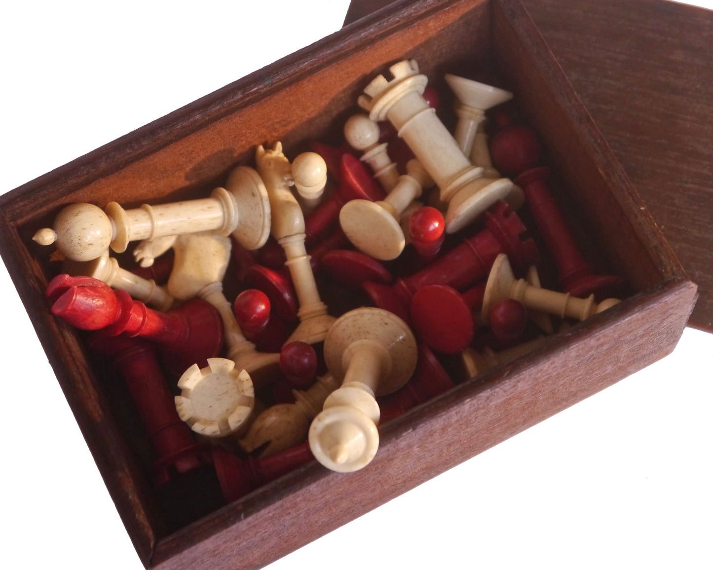 Edinburgh Upright Chess Set, circa 1870 - Luke Honey | Antiques, Chess, Backgammon & Games