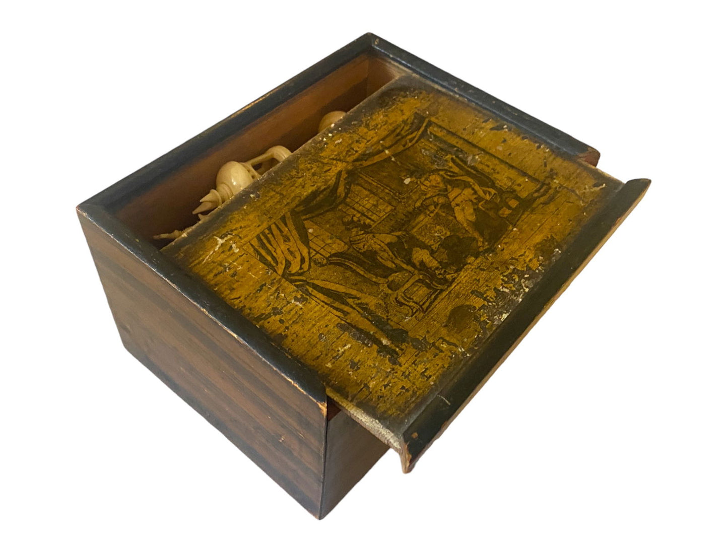 Fine Bone Selenus Chess Set, circa 1840 - Luke Honey | Antiques, Chess, Backgammon & Games