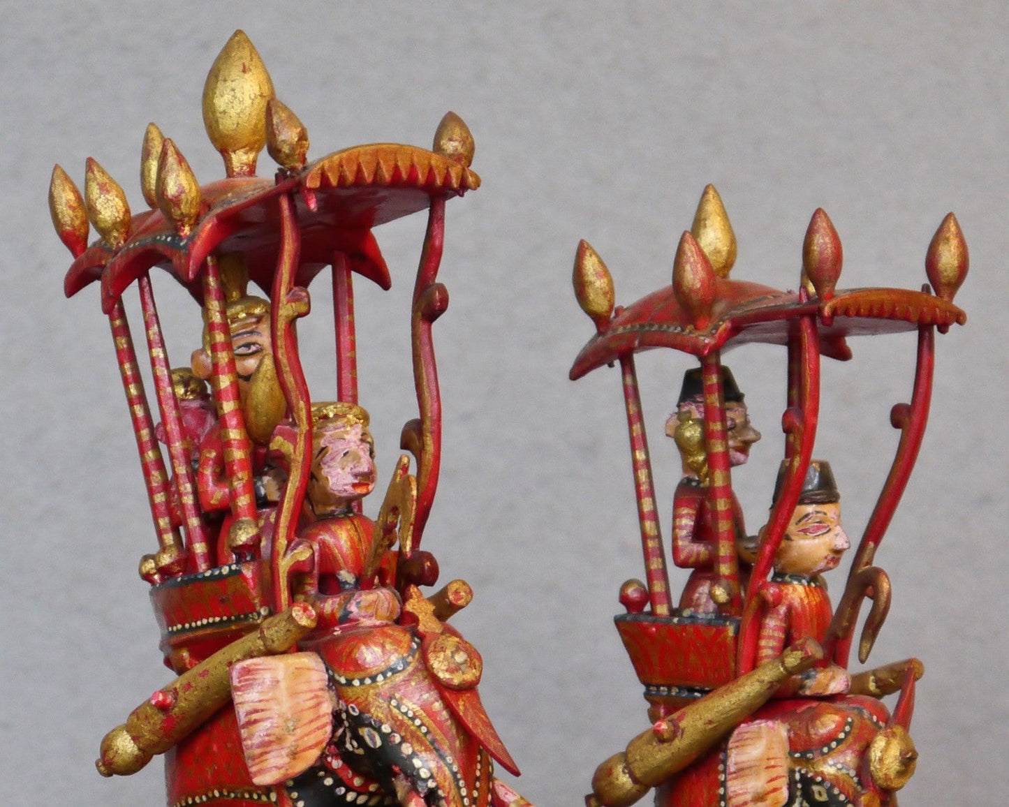 Fine Rajasthan figural chess set, circa 1840 - Luke Honey | Antiques, Chess, Backgammon & Games