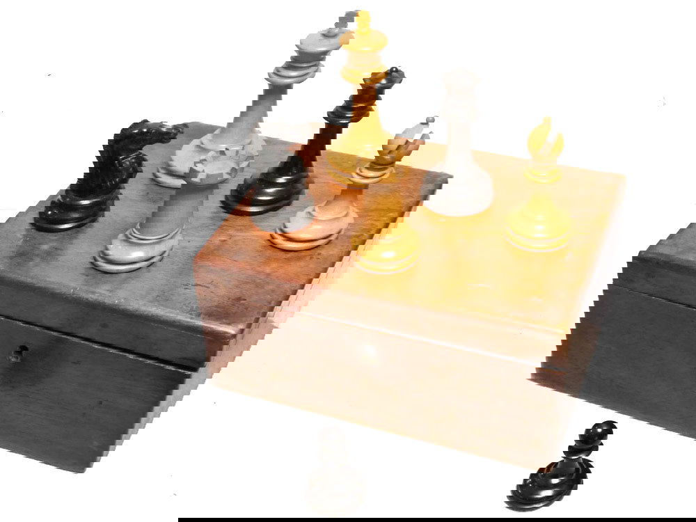 Jaques Staunton Chess Set, circa 1870-5 - Luke Honey | Antiques, Chess, Backgammon & Games