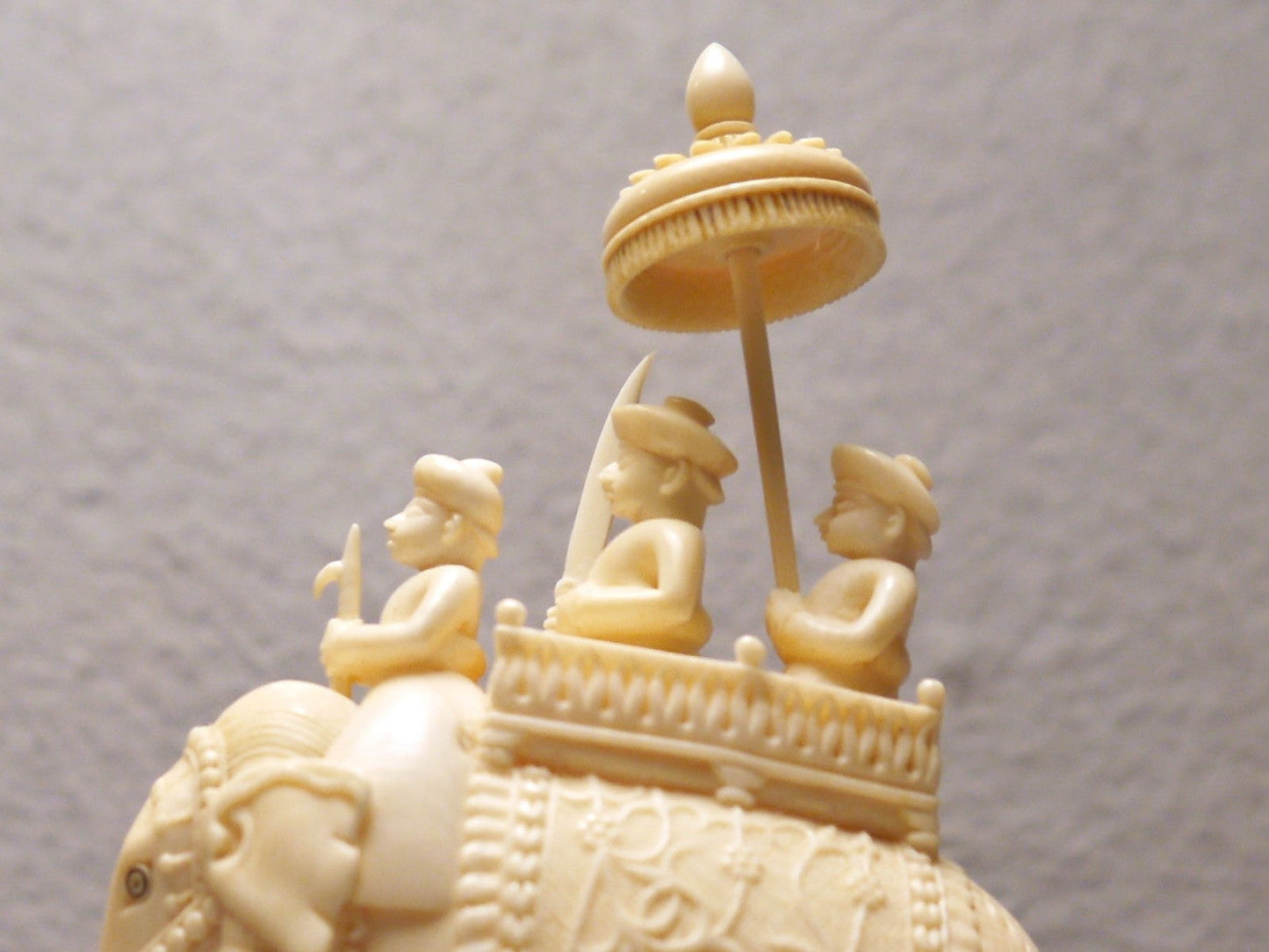 John Company Elephant Chessman, circa 1840 - Luke Honey | Antiques, Chess, Backgammon & Games