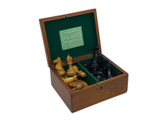 Jaques Staunton Chess Set, early 1900s