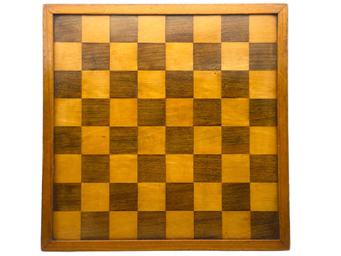 English Rosewood Chess Board, 19th century