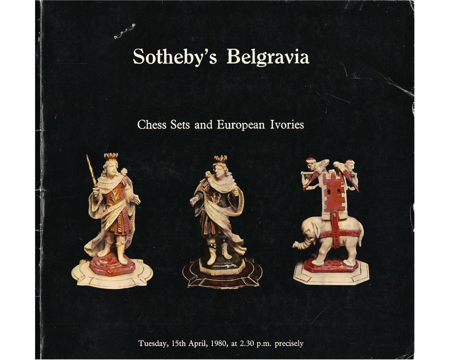Sotheby’s Belgravia Chess Catalogue, 1980 - Luke Honey | Antiques, Chess, Backgammon & Games