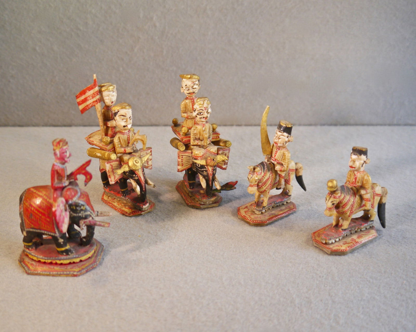 Ten East India Company Chessmen, circa 1840 - Luke Honey | Antiques, Chess, Backgammon & Games