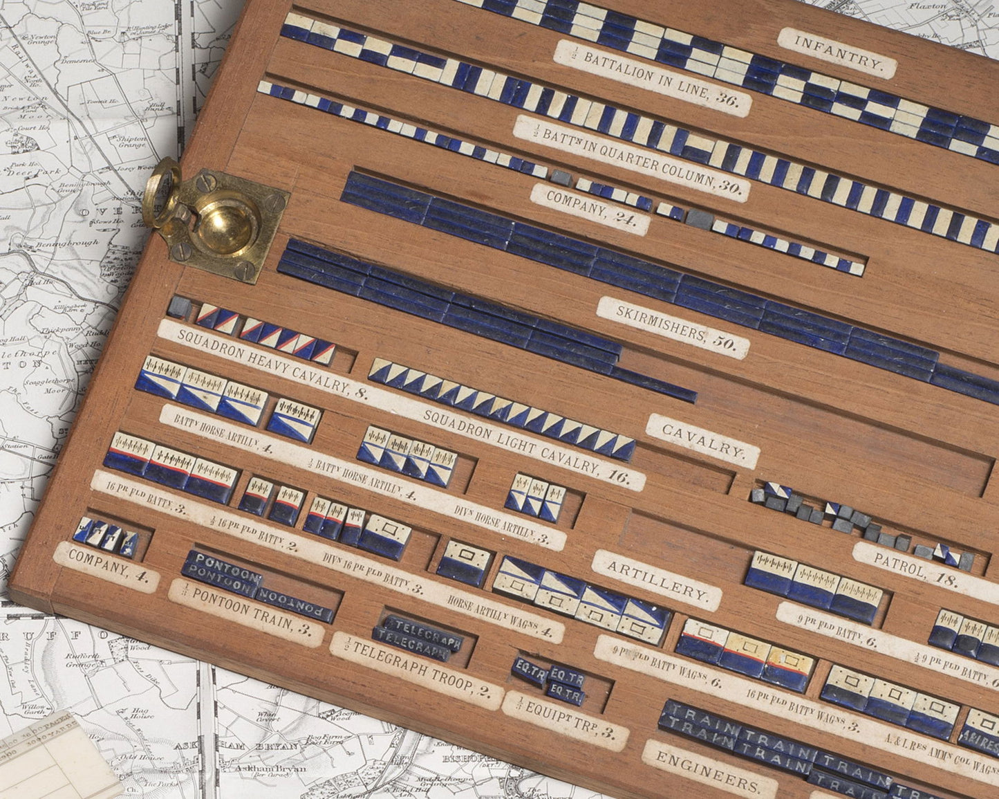 The Game of War, circa 1890 - Luke Honey | Antiques, Chess, Backgammon & Games