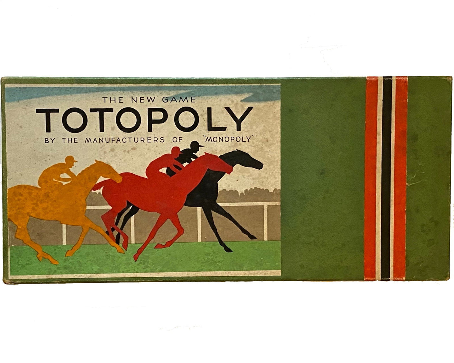 Totopoly, Racing Game, Early Edition (1939) - Luke Honey | Antiques, Chess, Backgammon & Games