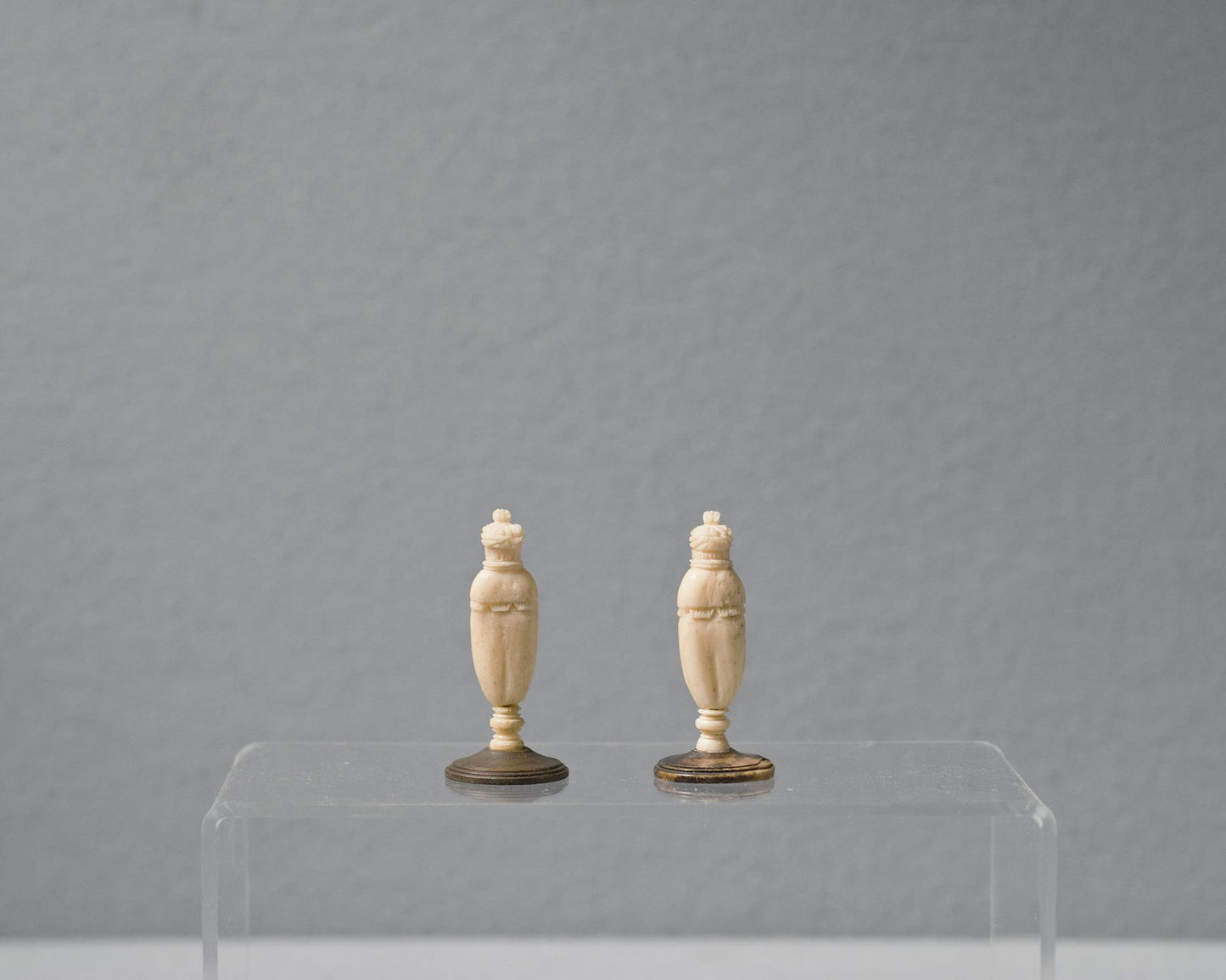 Two Russian Kholomogory Pawns, 18th century - Luke Honey | Antiques, Chess, Backgammon & Games
