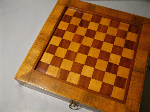 German Tric-Trac & Chess Board, 18th century