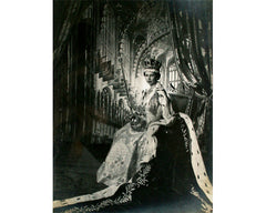 Cecil Beaton Signed Coronation Photograph