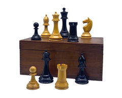 German Staunton Boxwood Chess Set, 1930s