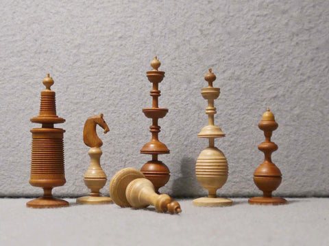 German “Selenus” Chess Set, 19th century
