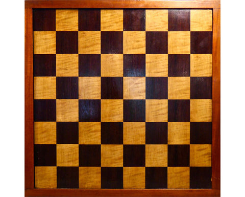Jaques Rosewood Chess Board, circa 1890