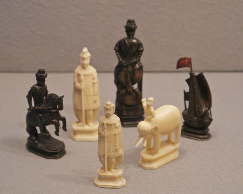 Russian Export Chess Set, 18th/19th century