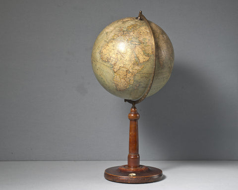 German Terrestial Globe, circa 1919