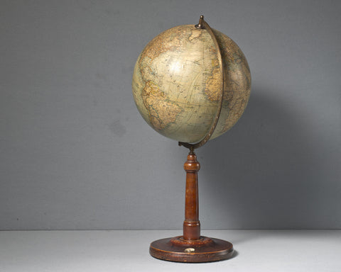 German Terrestial Globe, circa 1919