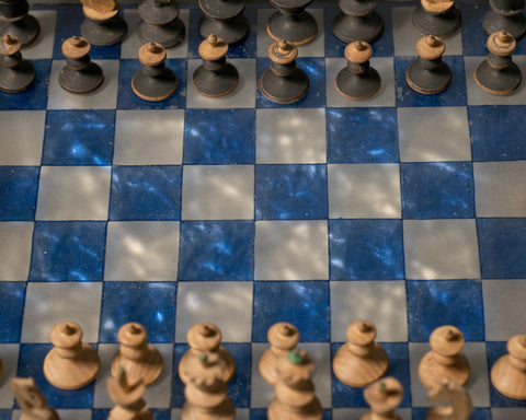 An Antique Nuremberg 'Toy' Chess Set