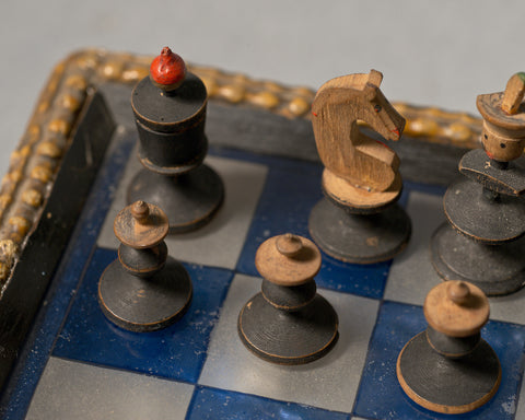 An Antique Nuremberg 'Toy' Chess Set
