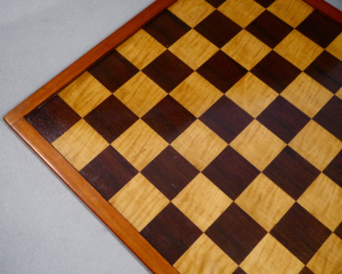 Jaques Rosewood Chess Board, circa 1890