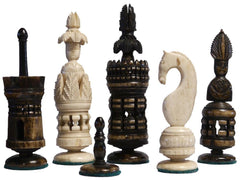“Spanish Pulpit” Chess Set, circa 1800