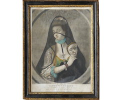 The Fair Nun Unmasked, Mezzotint, 1769.