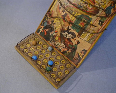 Rare “Toboggan Parisien” Lotto Game, 1903/4