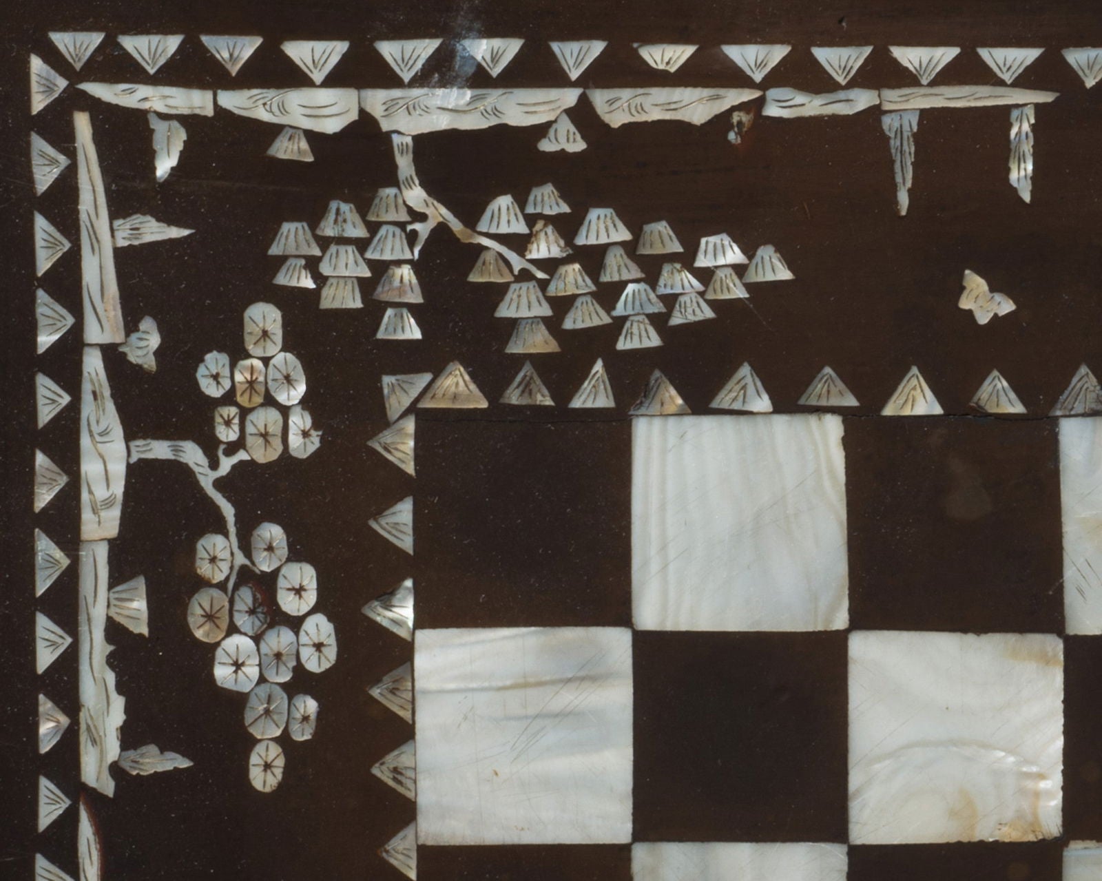 An Indo-Chinese Chess Board, circa 1900 - Luke Honey | Antiques, Chess, Backgammon & Games