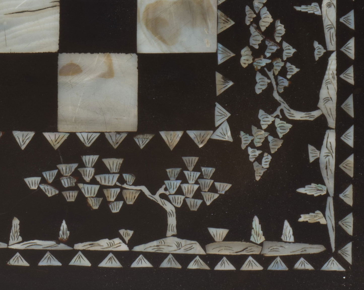 An Indo-Chinese Chess Board, circa 1900 - Luke Honey | Antiques, Chess, Backgammon & Games