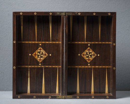 Backgammon & Chess Board, circa 1800 - Luke Honey | Antiques, Chess, Backgammon & Games