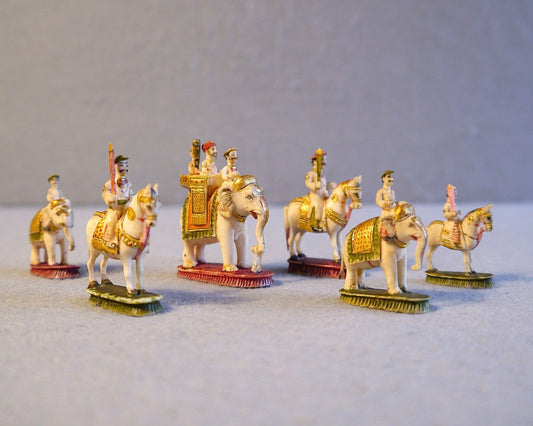 Berhampur Part-Chess Set, 19th century - Luke Honey | Antiques, Chess, Backgammon & Games