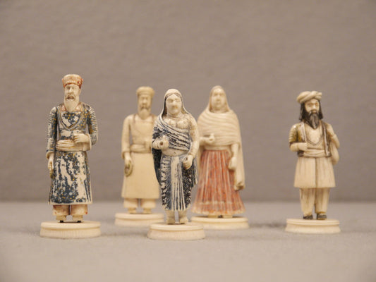 Berhempore ‘Toy’ Figures, circa 1850 - Luke Honey | Antiques, Chess, Backgammon & Games