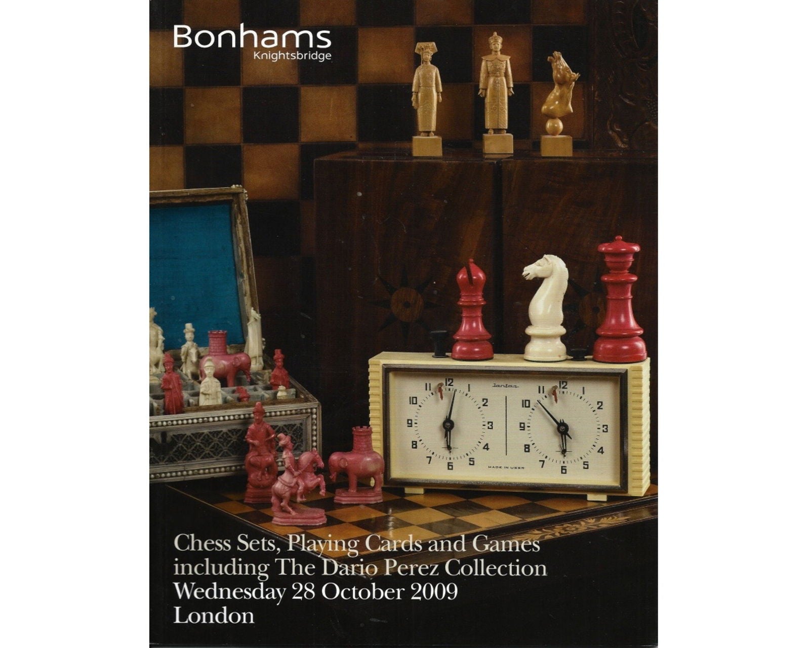 Bonhams Chess Auction Catalogue, 2009 I Luke Honey Ltd I Antiques