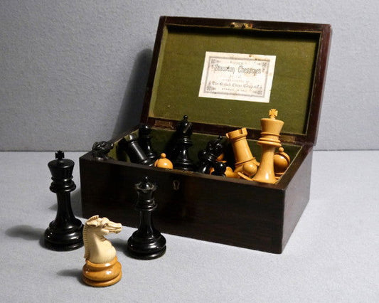 British Chess Company Staunton Set No. 1S - Luke Honey | Antiques, Chess, Backgammon & Games