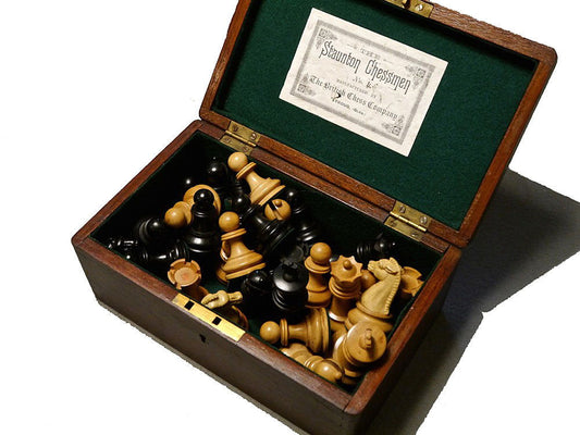 British Chess Company Staunton Set, No. 4S - Luke Honey | Antiques, Chess, Backgammon & Games