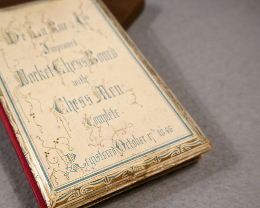 De La Rue Pocket Chess Board, 1846 - Luke Honey | Antiques, Chess, Backgammon & Games