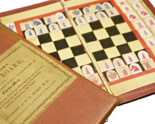 Dr Roget’s Economic Chess-Board, 1847-50 - Luke Honey | Antiques, Chess, Backgammon & Games