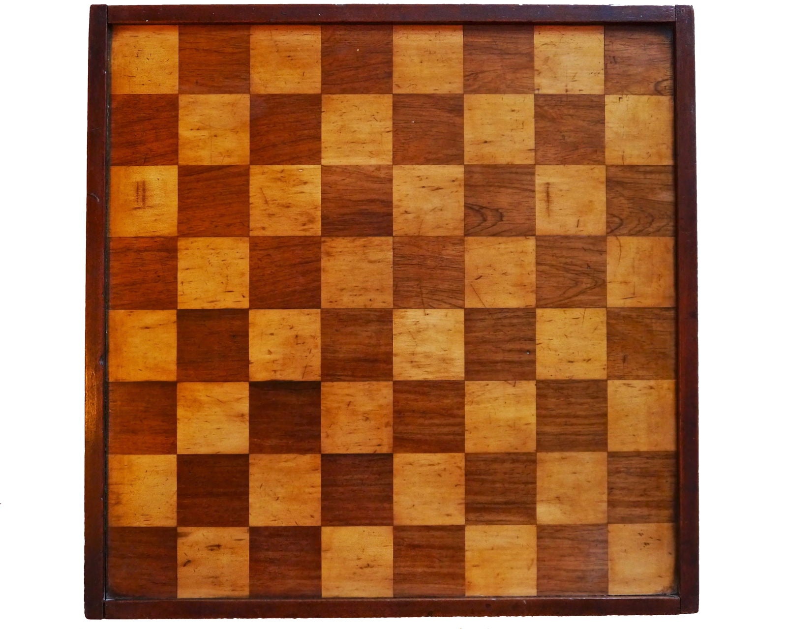 English Mahogany Chess Board, 19th Century - Luke Honey | Antiques, Chess, Backgammon & Games