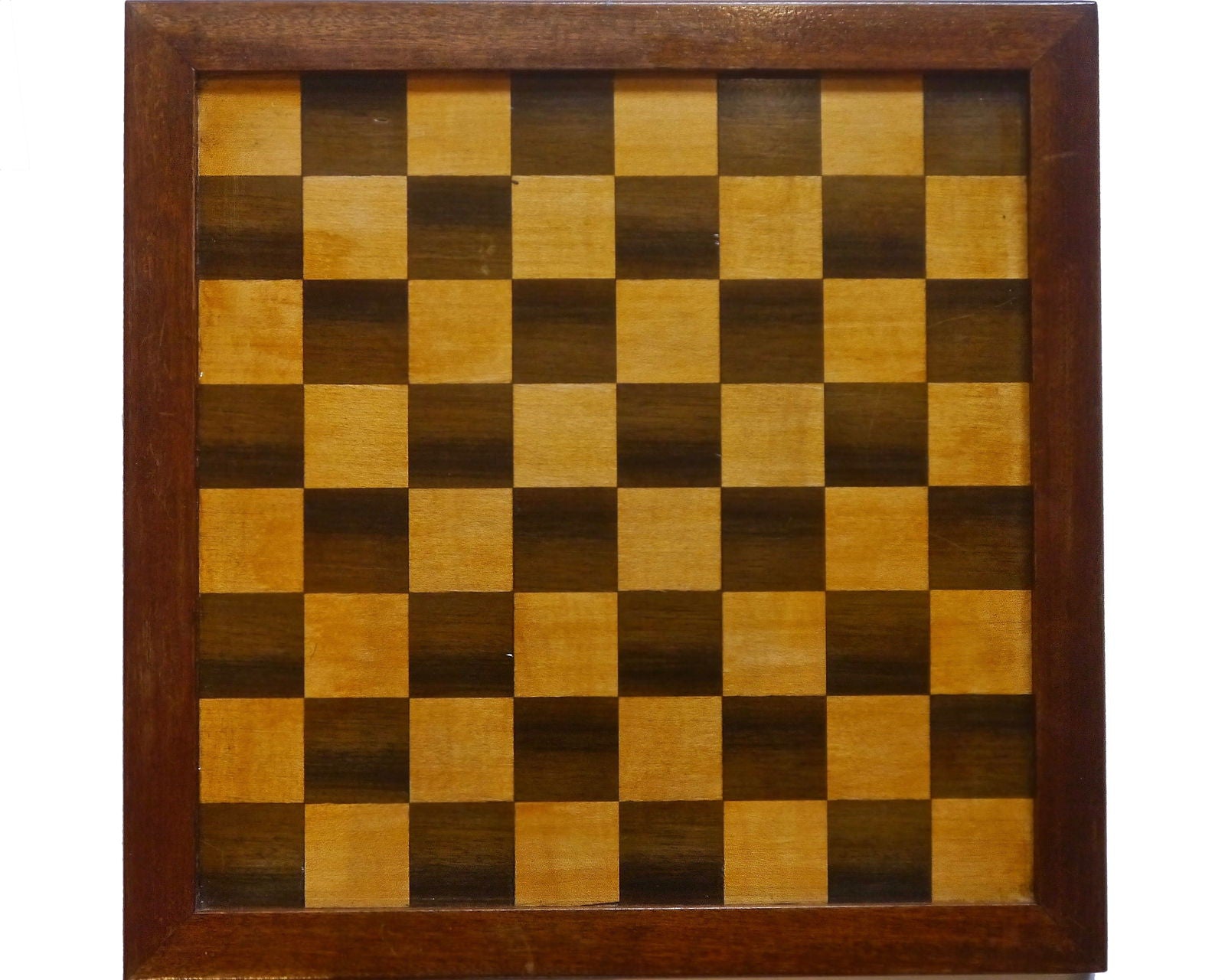English Wooden Chess Board, circa 1920 - Luke Honey | Antiques, Chess, Backgammon & Games