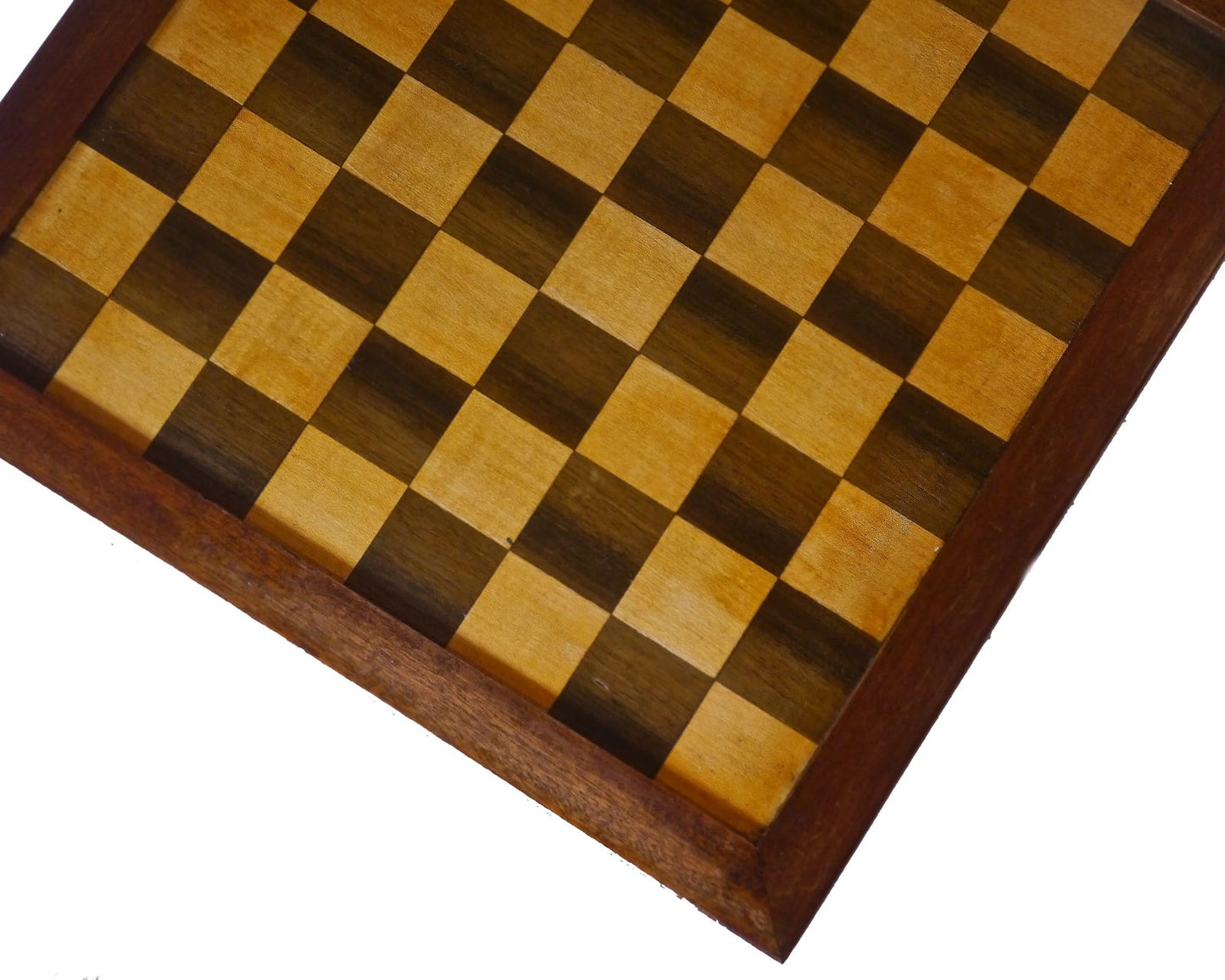 English Wooden Chess Board, circa 1920 - Luke Honey | Antiques, Chess, Backgammon & Games