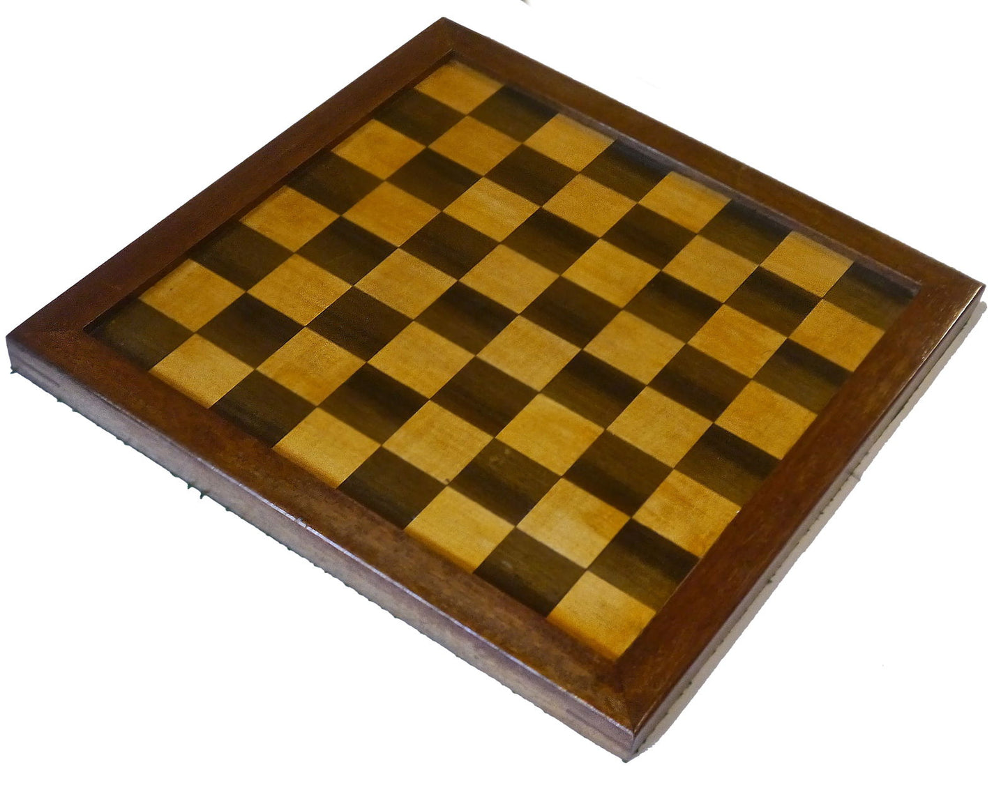English Wooden Chess Board, circa 1920 - Luke Honey | Antiques, Chess, Backgammon & Games