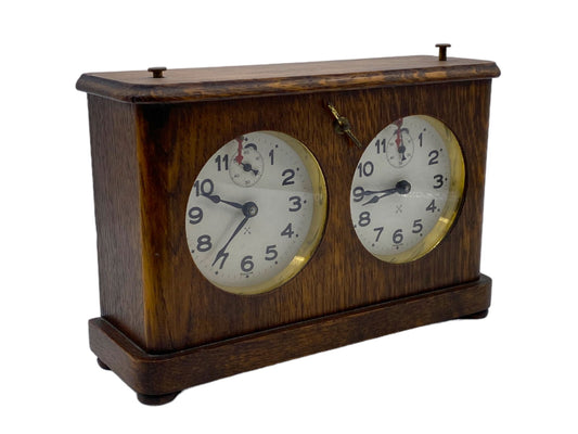 Hamburg American Clock Co. Chess Timer - Luke Honey | Antiques, Chess, Backgammon & Games