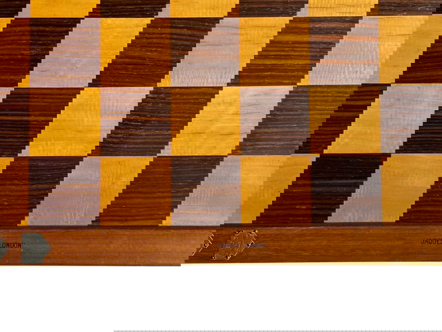 Jaques BCCA Trophy Chess Board, 1930s - Luke Honey | Antiques, Chess, Backgammon & Games