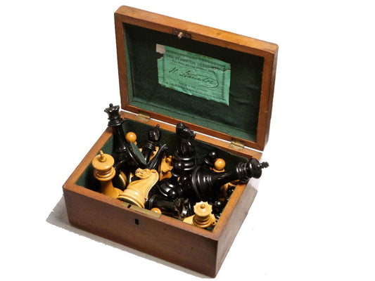 Jaques Staunton Chess Set, circa 1870-5 - Luke Honey | Antiques, Chess, Backgammon & Games